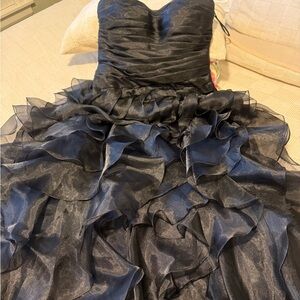 Jovani Black Formal Gown